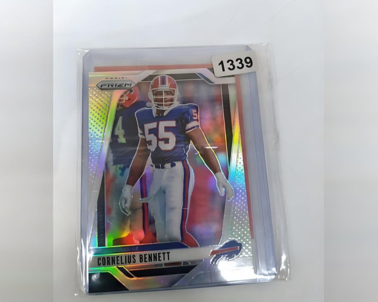 Cornelius Bennett Buffalo Bills Prism Card Collectible Sports Memorabilia Item
