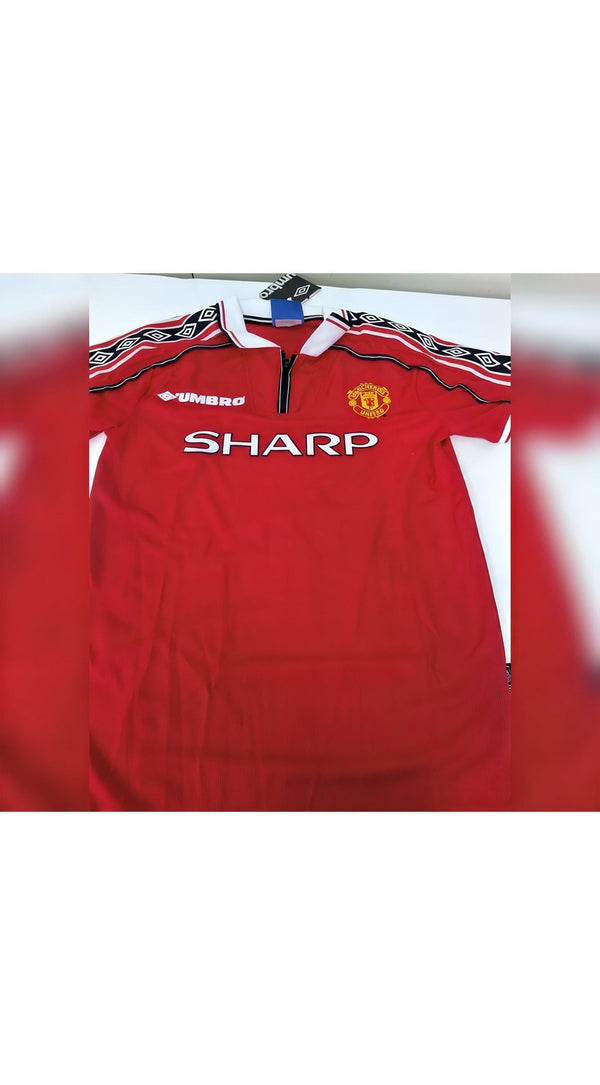 David Beckham Signed Manchester United Jersey Icons COA - With Frame