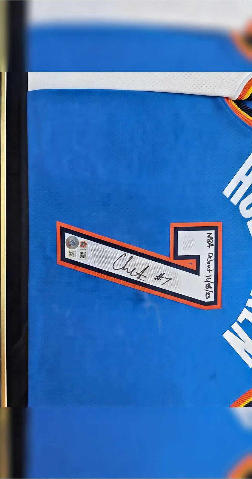 Thunder Rising SGA Holmgren Rookie Debut Jalen Williams Signed Trio