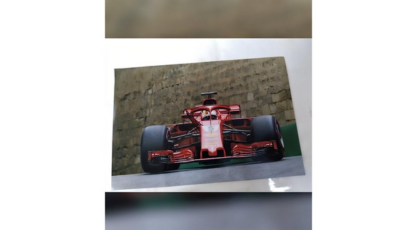 Sebastian Vettel Signed F1 Champion Edition 12x8 Photo Ferrari Collectible