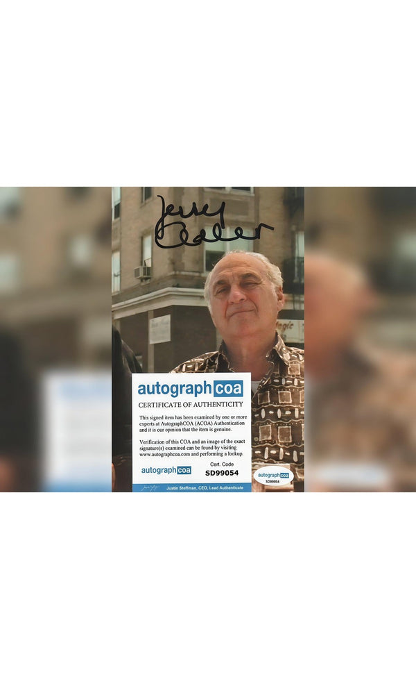 Jerry Adler Autographed The Sopranos 8x10 Photo with ACOA Certification