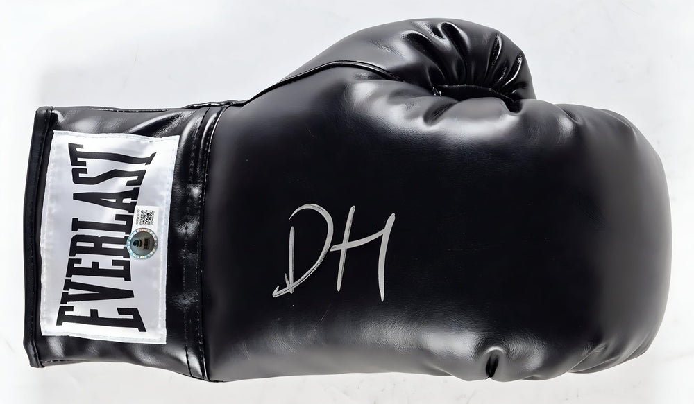 Devin Haney Autographed Everlast Boxing Glove with Beckett Authentication