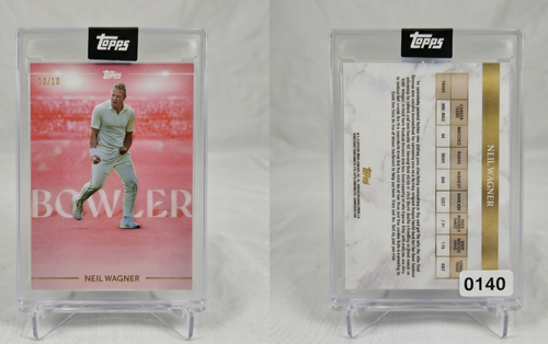 Topps Cricket Legends Of The Game Vol 2 Neil Wagner Pace Ace Cricketer