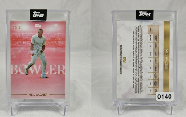 Topps Cricket Legends Of The Game Vol 2 Neil Wagner Pace Ace Cricketer