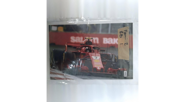 Rare Kimi Raikkonen Ferrari Signed Photo Iceman Edition 12x8 Inches