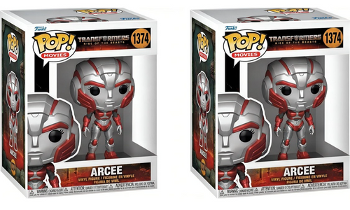 Shia LaBeouf موقعة Arcee 1374 Funko Pop Transformers Rise Beasts ACOA COA