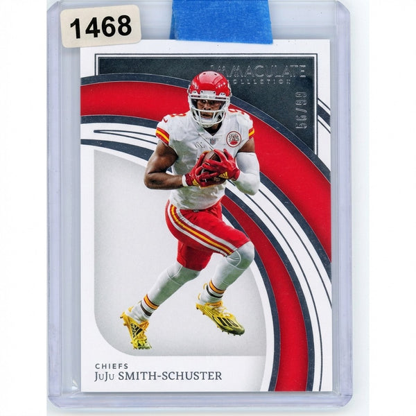 2022 Panini Immaculate JuJu Smith-Schuster Card Limited Edition of 99