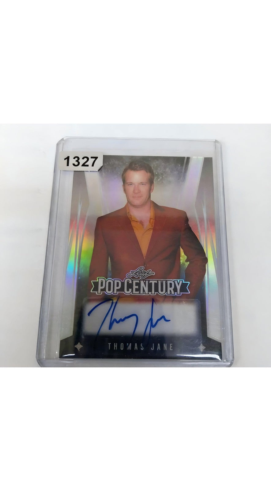 2025 Leaf Pop Century Thomas Jane Base Auto #BA-TJ1 Silver Prismatic 3/25 Rare